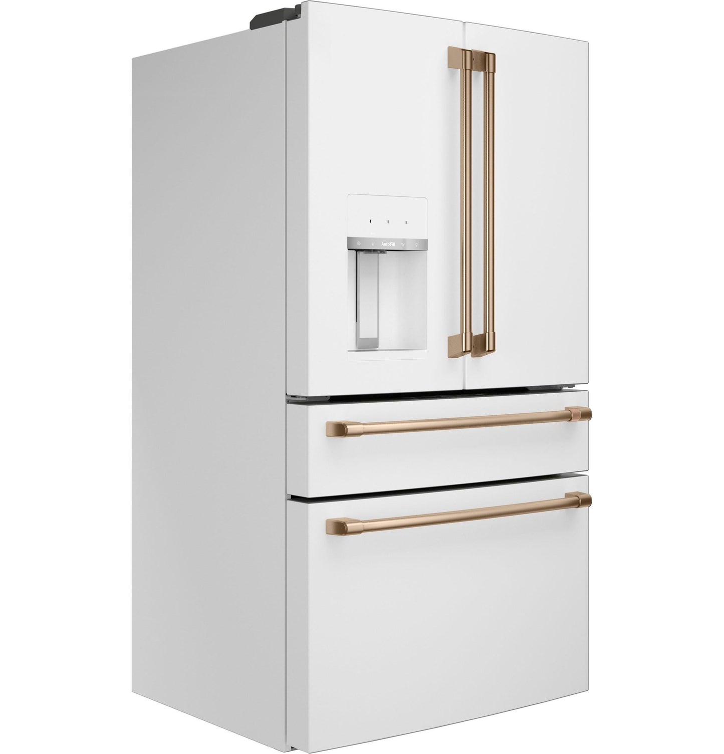 CAFE  Refrigeration Matte White Side Panel, Full-Depth, 4-Door, Left White - CKQBLSFNW2