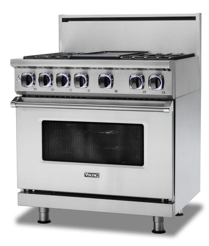 VIKING VDR73626BEULP 36" Dual Fuel Range - VDR7362 Viking 7 Series Green