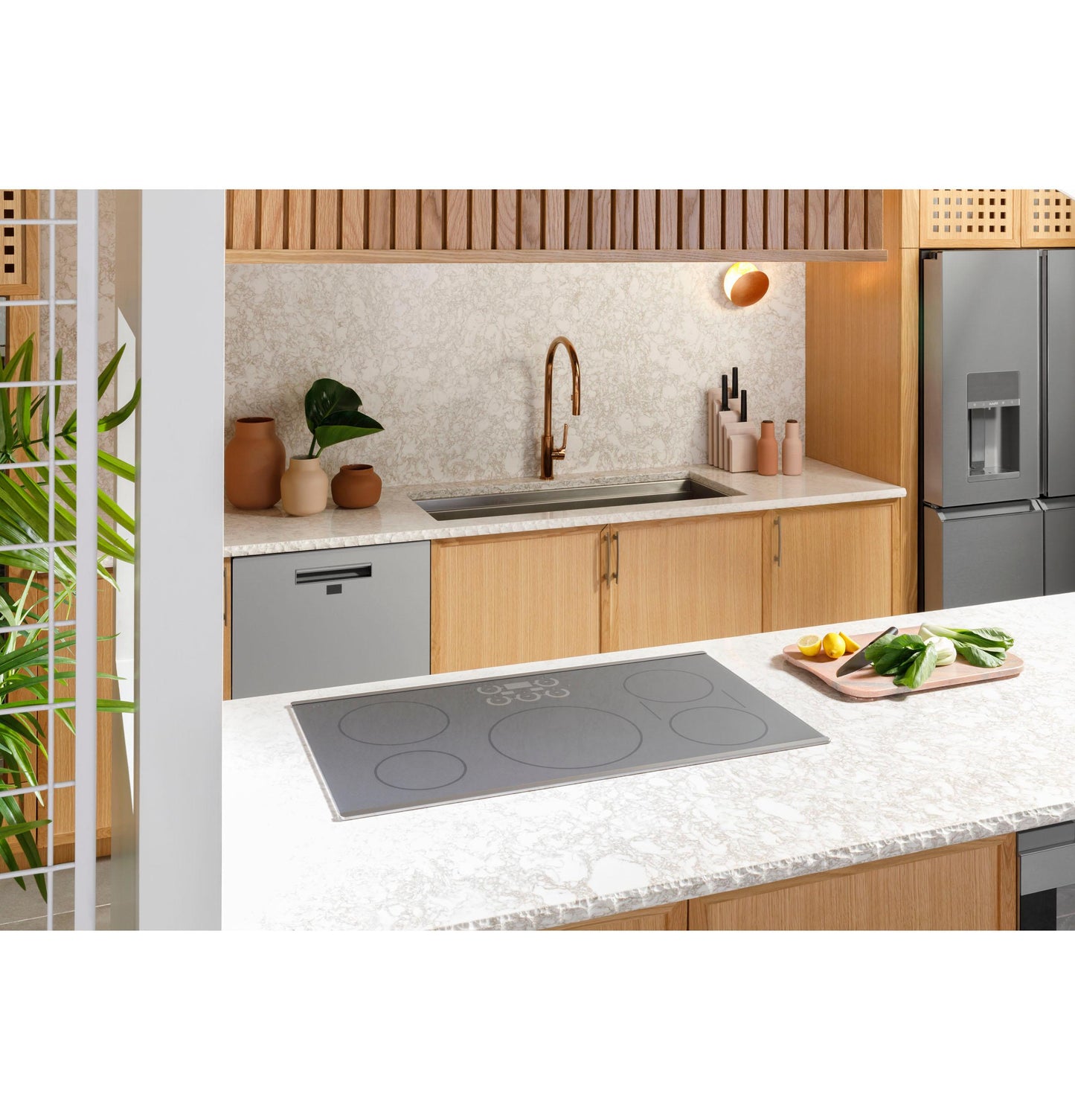 CAFE  Series ENERGY STAR  30" Built-In Touch Control Induction Cooktop Black - CHP90301TBB