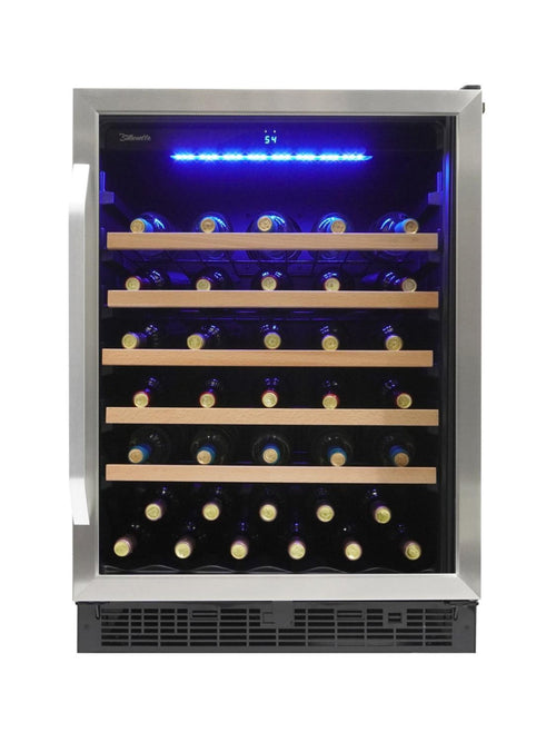 SILHOUETTE Silhouette 24" Built-in Wine Cellar in Stainless Steel - SWC057D1BSS