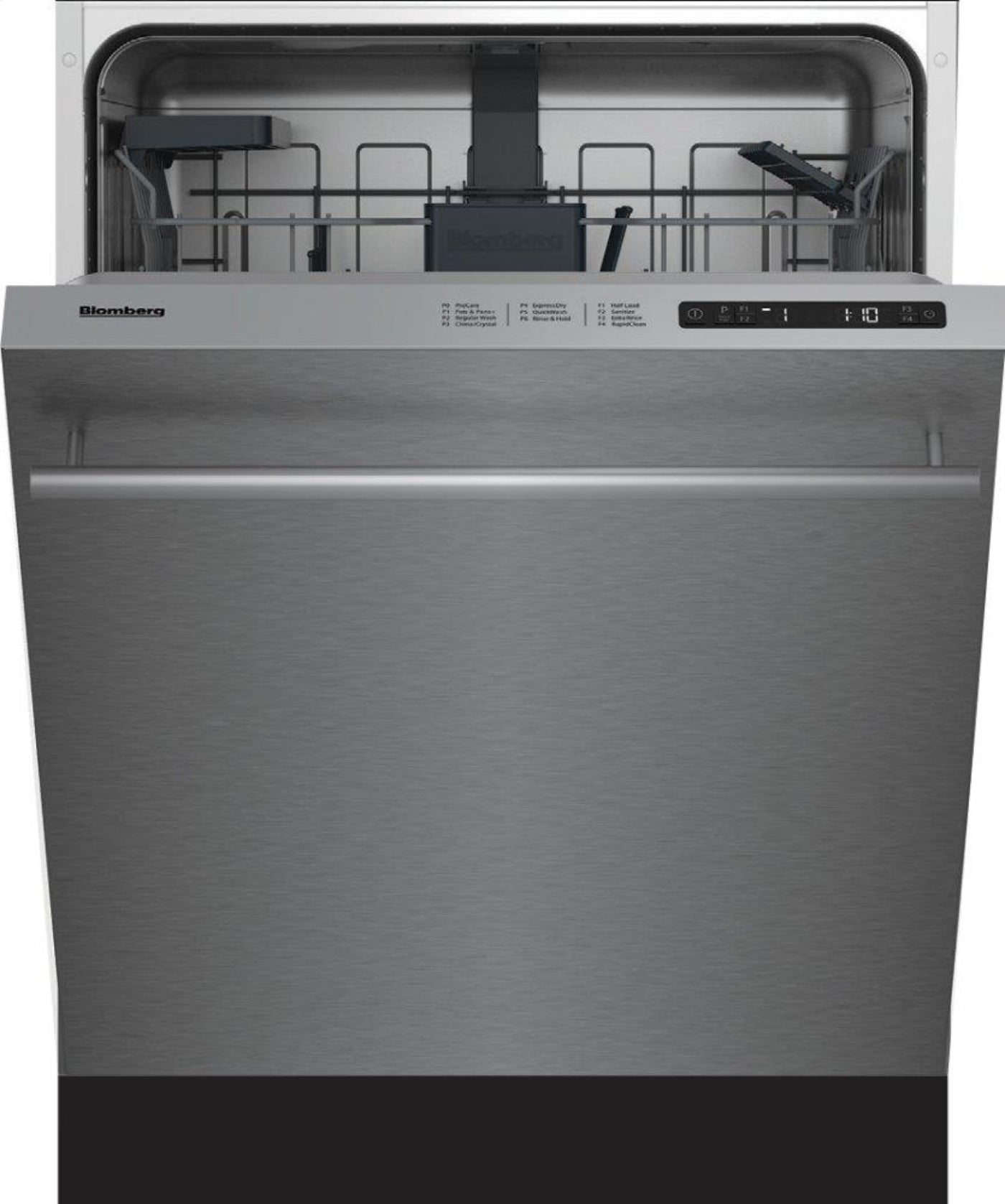 BLOMBERG APPLIANCES DW51600SS 24in Dishwasher ADA SS w/ bar handle 48dBA top control 6 cycle, beam on floor in Stainless Steel - DW51600SS