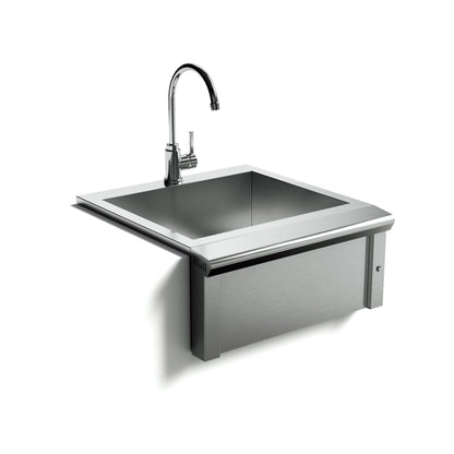 XO APPLIANCE XOG24SINK 24" in Stainless Steel Apron Sink and Faucet in Stainless Steel - XOG24SINK