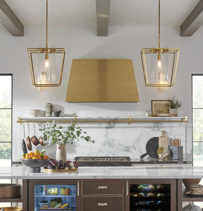 MONOGRAM Monogram 48" Custom Brass Hood Brass - ZVC48DTB1