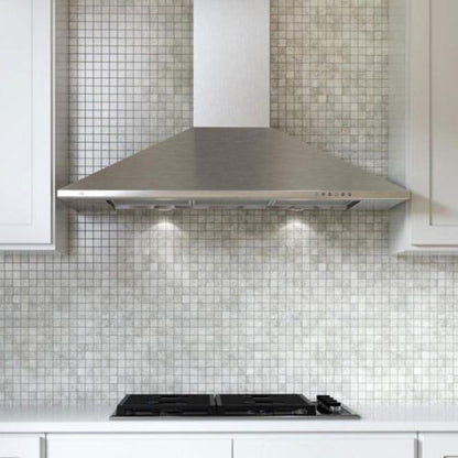 XO APPLIANCE XOB30SC 30" CCC 600/395 CFM Italian Made Wall Mount Chimney Range Hood in Stainless Steel - XOB30SC