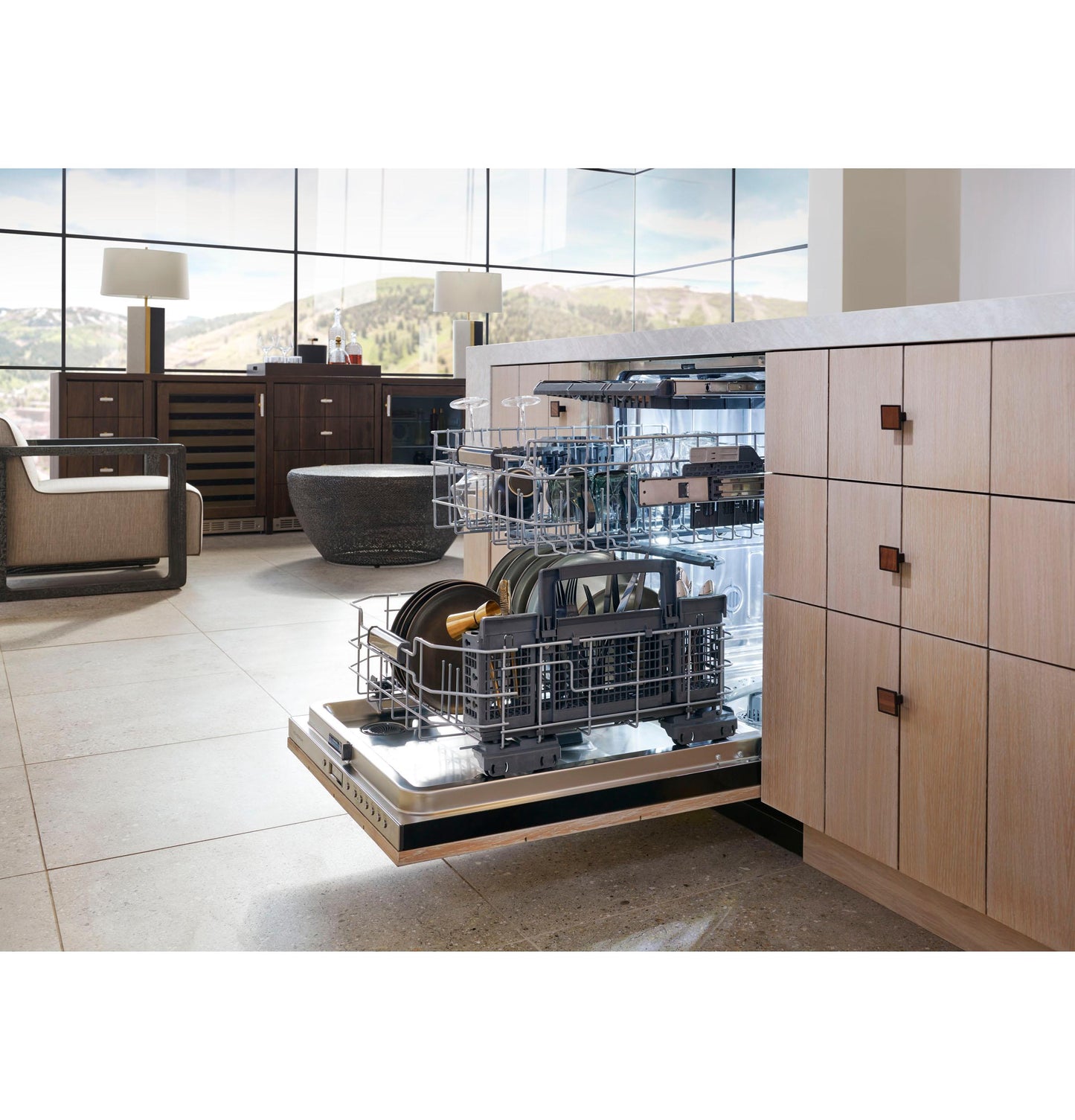 MONOGRAM Monogram 24" Panel-Ready Fully Integrated Dishwasher Custom Panel Ready - ZDT925SINII