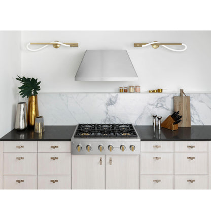 MONOGRAM Monogram 36" Professional Gas Rangetop with 6 Burners in Stainless Steel - ZGU366NTSS