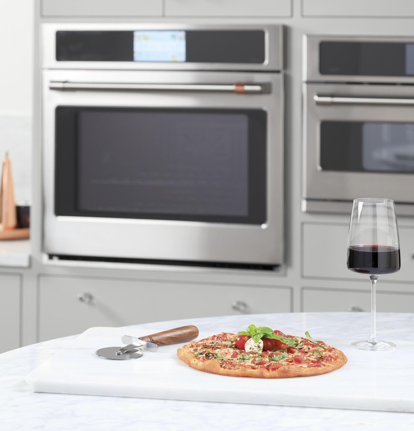 CAFE 30" Smart Single Wall Oven with Convection in Stainless Steel - CTS70DP2NS1
