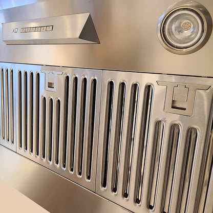 XO APPLIANCE XOIL3619KSE 36" 1000 CFM Insert Hood Liner Stainless - XOIL3619KSE