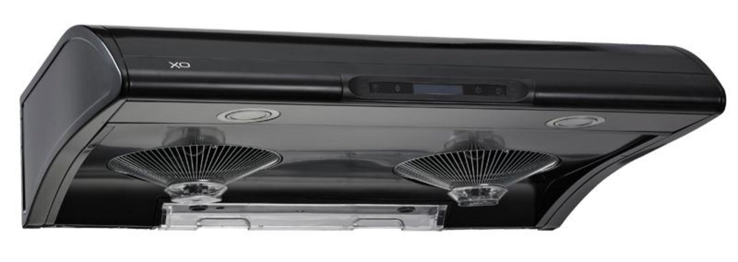 XO APPLIANCE XOA30B 550 CFM 30" Filter Free Under Cabinet Range Hood Black - XOA30B