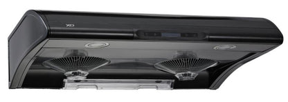 XO APPLIANCE XOA30B 550 CFM 30" Filter Free Under Cabinet Range Hood Black - XOA30B