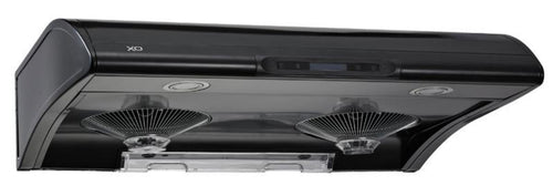 XO APPLIANCE XOA30B 550 CFM 30" Filter Free Under Cabinet Range Hood Black - XOA30B