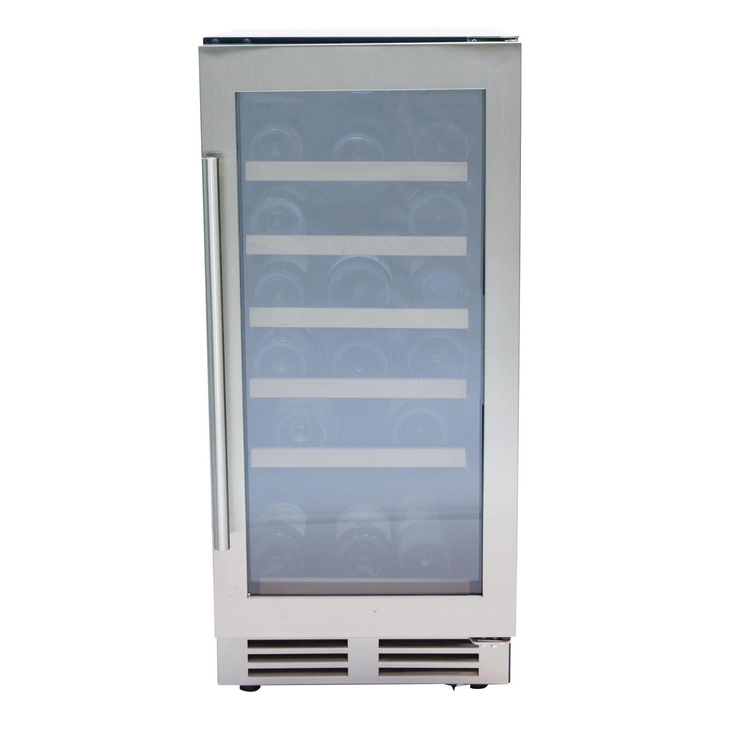 AVANTI Avanti 28 Bottle DESIGNER Series Wine Cooler in Stainless Steel - WCF281E3SS