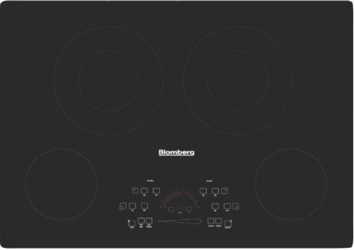BLOMBERG APPLIANCES CTE30410 30in electric cooktop, 4 burner, touch controls Black - CTE30410