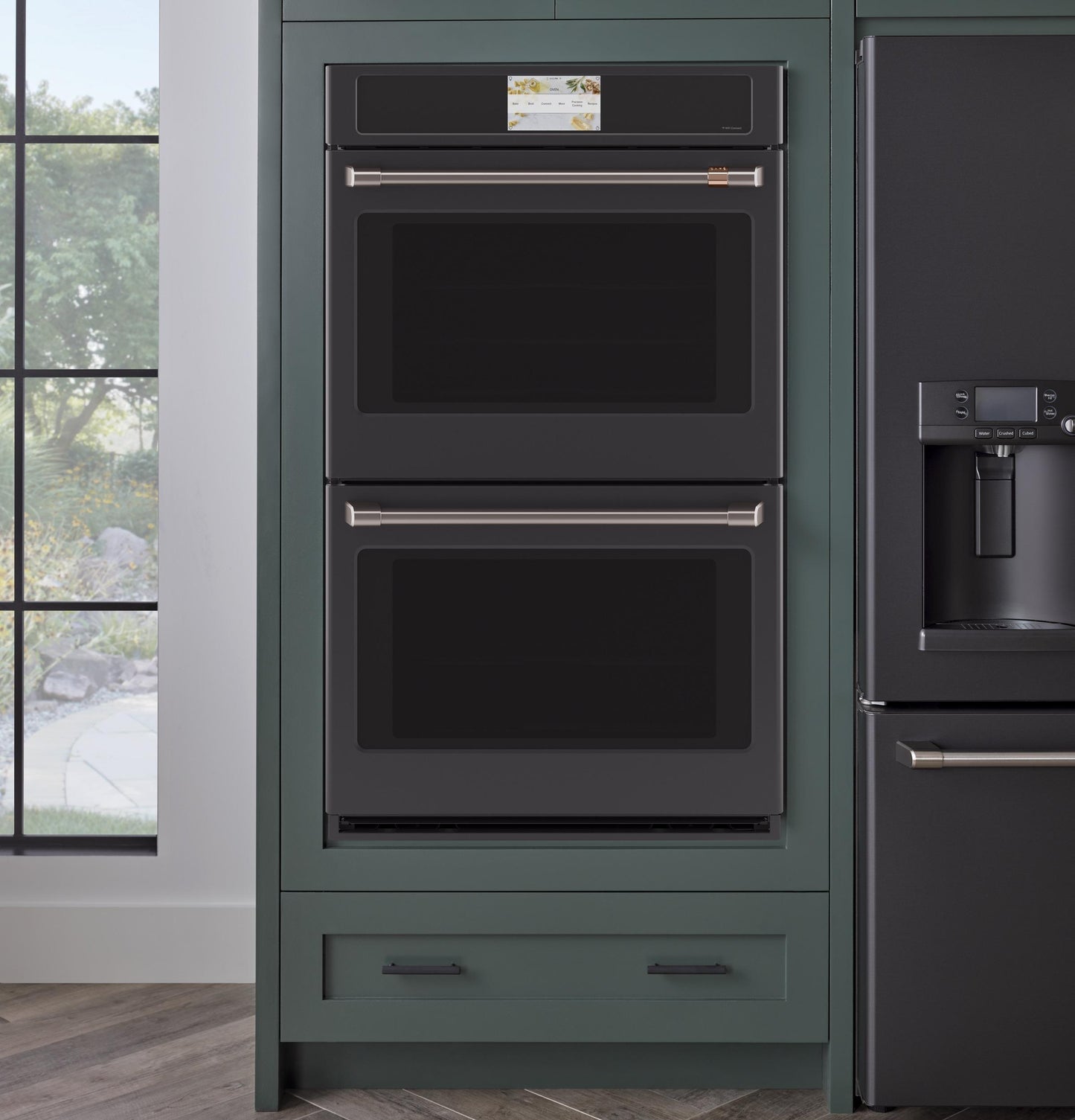 CAFE Professional Series 30" Smart Built-In Convection Double Wall Oven Black - CTD90DP3ND1