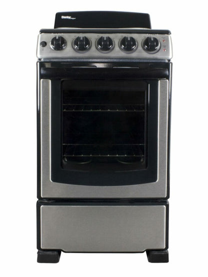 DANBY Danby 20" Wide Electric Range in Stainless Steel - DER203BSS