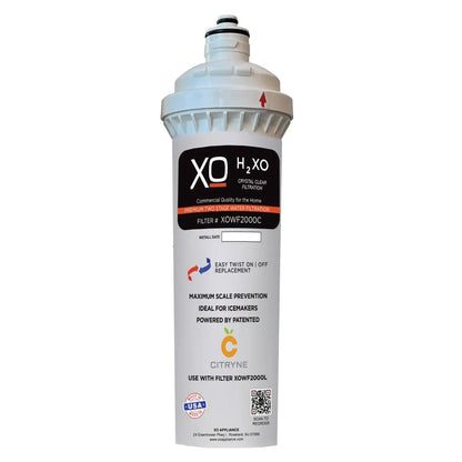 XO APPLIANCE XOWF2000SYS Dual Stage In-Line Drinking Water Filtration System - XOWF2000SYS