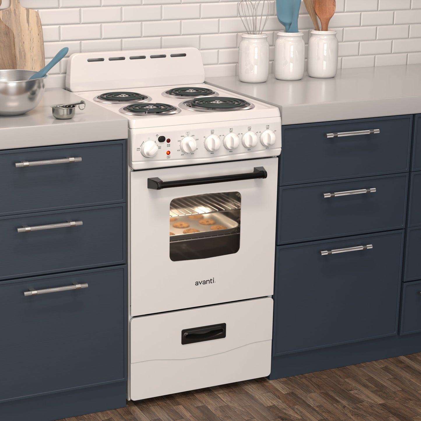 Avanti 20" Electric Range Oven with Framed Glass Door - ERU200P3S