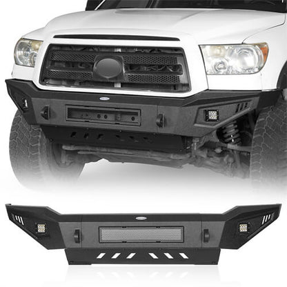 Hooke Road Full Width Front Bumper w/Skid Plate(07-13 Toyota Tundra)