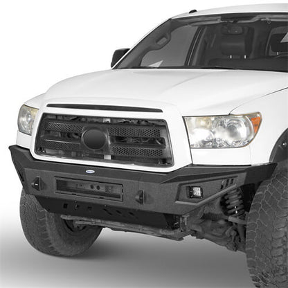 Hooke Road Full Width Front Bumper w/Skid Plate(07-13 Toyota Tundra)