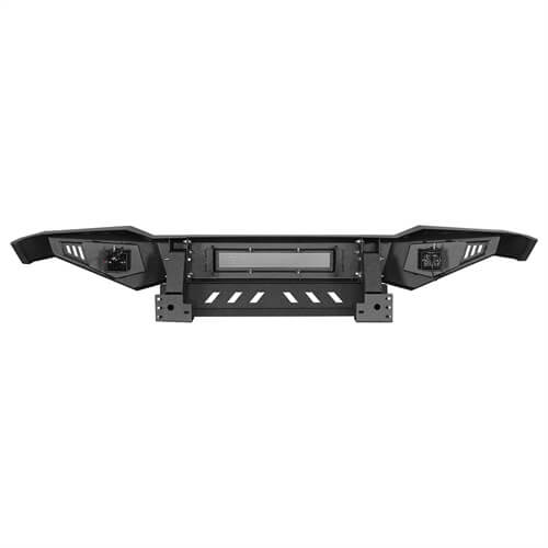 Hooke Road Full Width Front Bumper w/Skid Plate(07-13 Toyota Tundra)