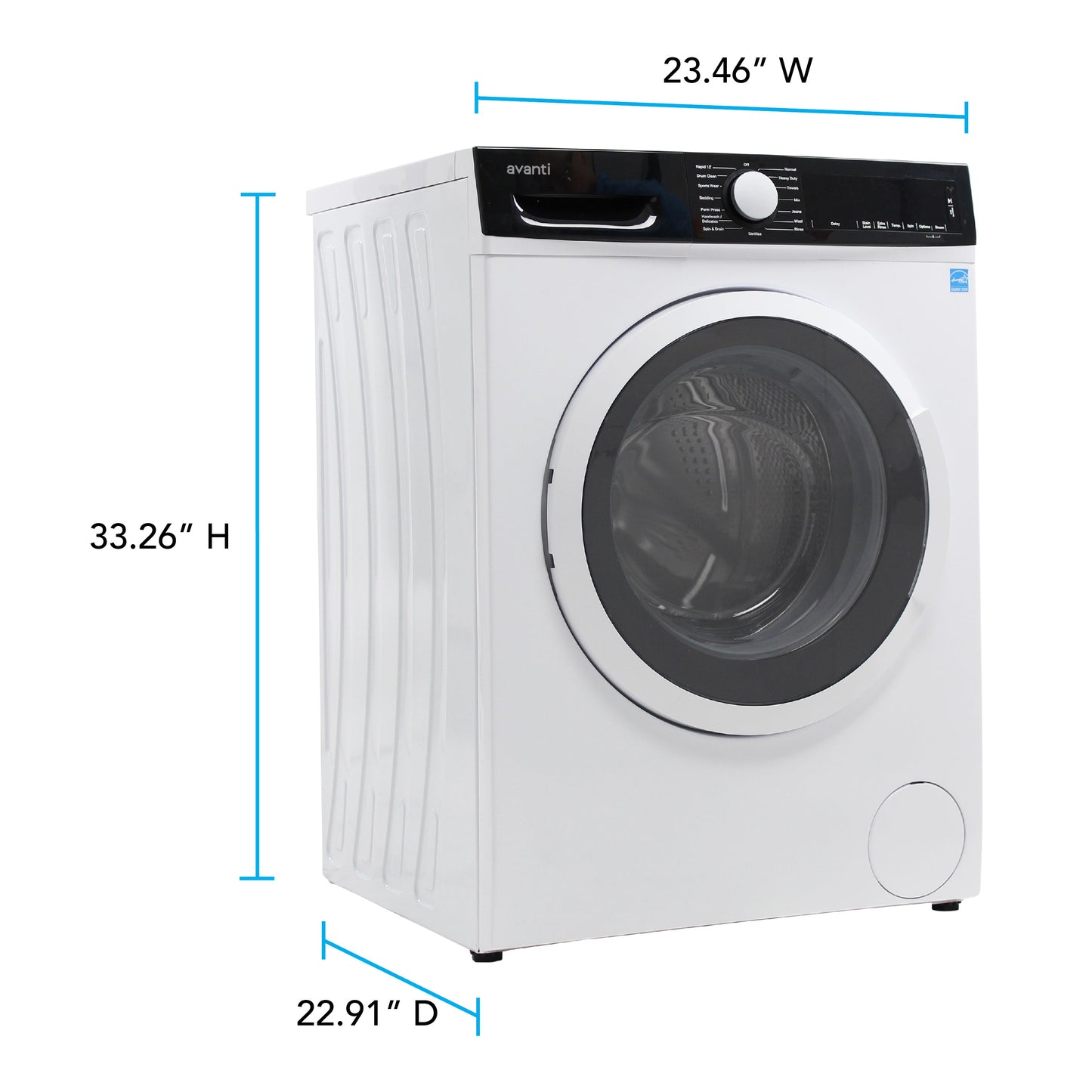 Avanti Front Load Washer - FLW22V0W