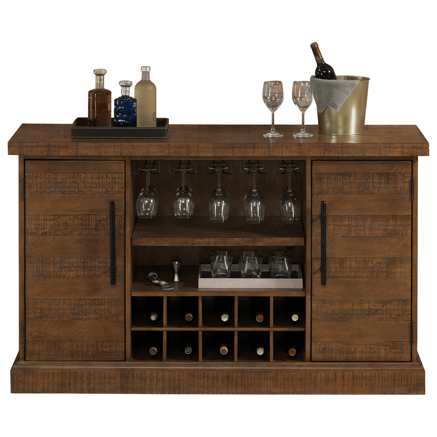 American Heritage Gateway Wine Cabinet Reclaimed Wood - 600090RC