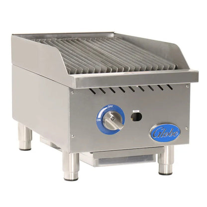 Globe  " Gas Charbroiler with Cast Iron Radiants - 40,000 BTU - GLGCB15GCR