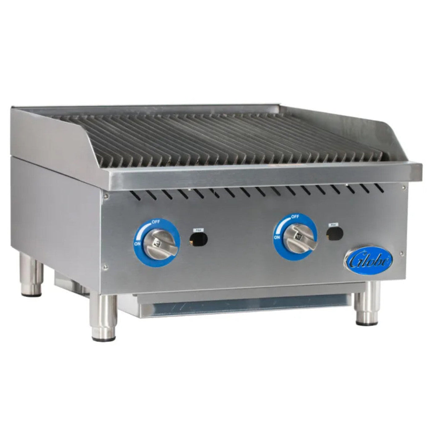 Globe  24" Gas Charbroiler with Cast Iron Radiants - 80,000 BTU - GLGCB24GCR