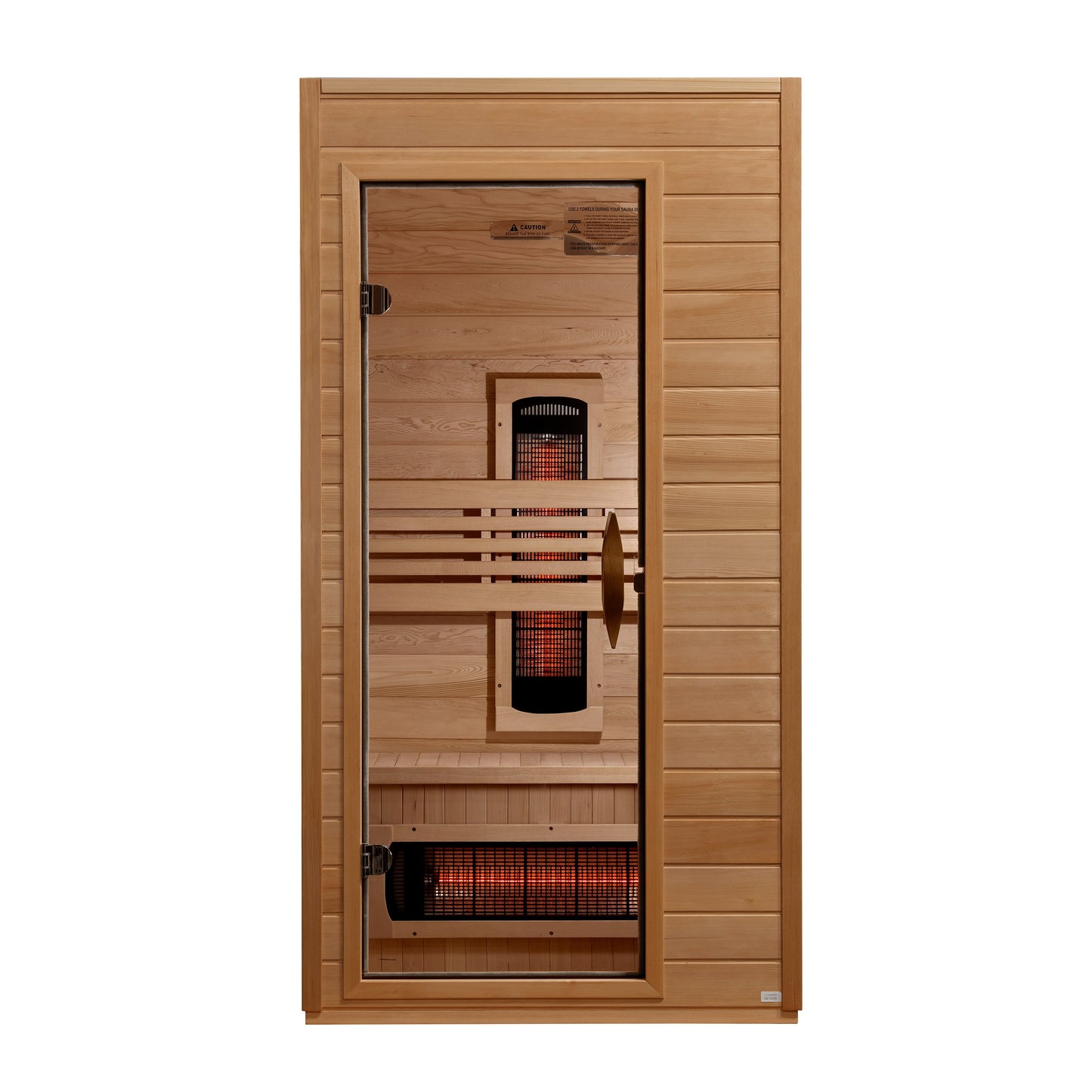 Golden Designs  1-2 Person Full Spectrum Near Zero EMF FAR IR Sauna  -  DYN-6006-03 FS