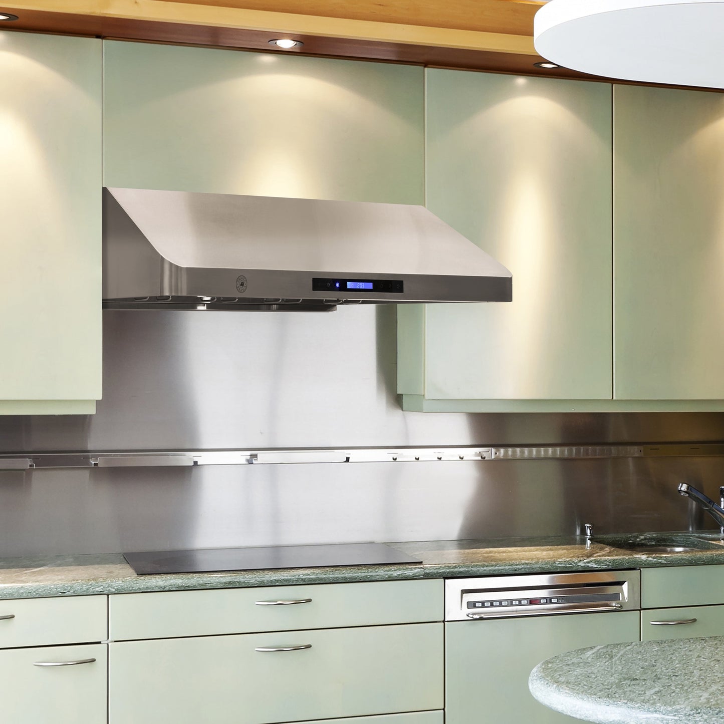 Vinotemp 48" Gas Range Hood, in Stainless Steel - BR-HD48SR