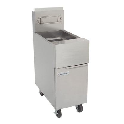 Frymaster GF40 Full Pot Gas Floor Fryer with 50 lb. Oil Capacity - FRYGF40SD