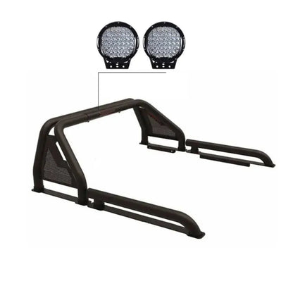 GLRB-01B-PL69B Black Horse Gladiator Roll Bar Kit - BLKRB01BPL69B