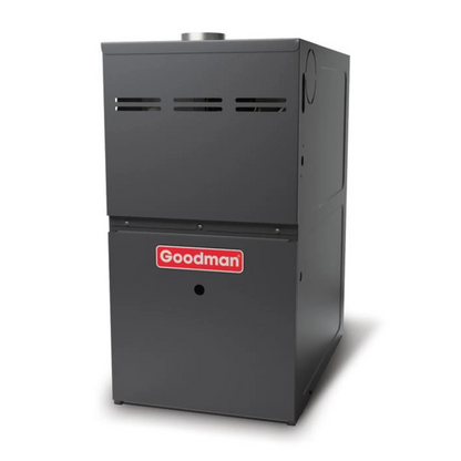 Goodman - 2.5 Ton/80,000 BTU 80% AFUE Gas Furnace and Air Conditioner System - Horizontal - 14.5 SEER2 - R32 - CHPTA3630C3