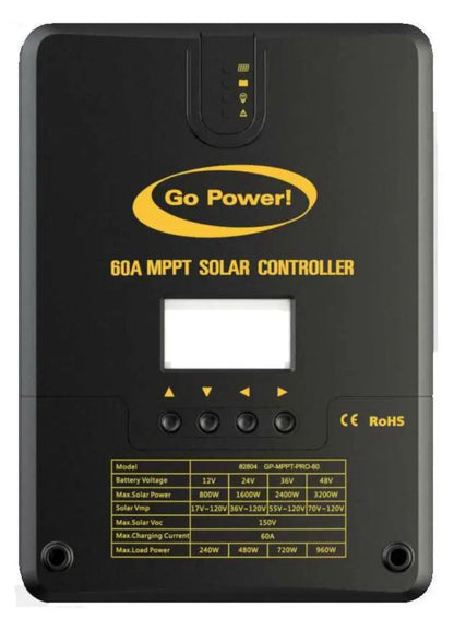 Go Power 82804 Gp-Mppt-Pro-60: 60 Amp Mppt Solar - G7582804