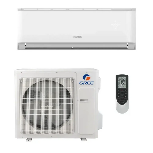 GREE Livo Gen4 9K BTU 19.5 SEER2 Wall Mount Mini-Split Single Zone Heat Pump - 4LIV09HP115V1A