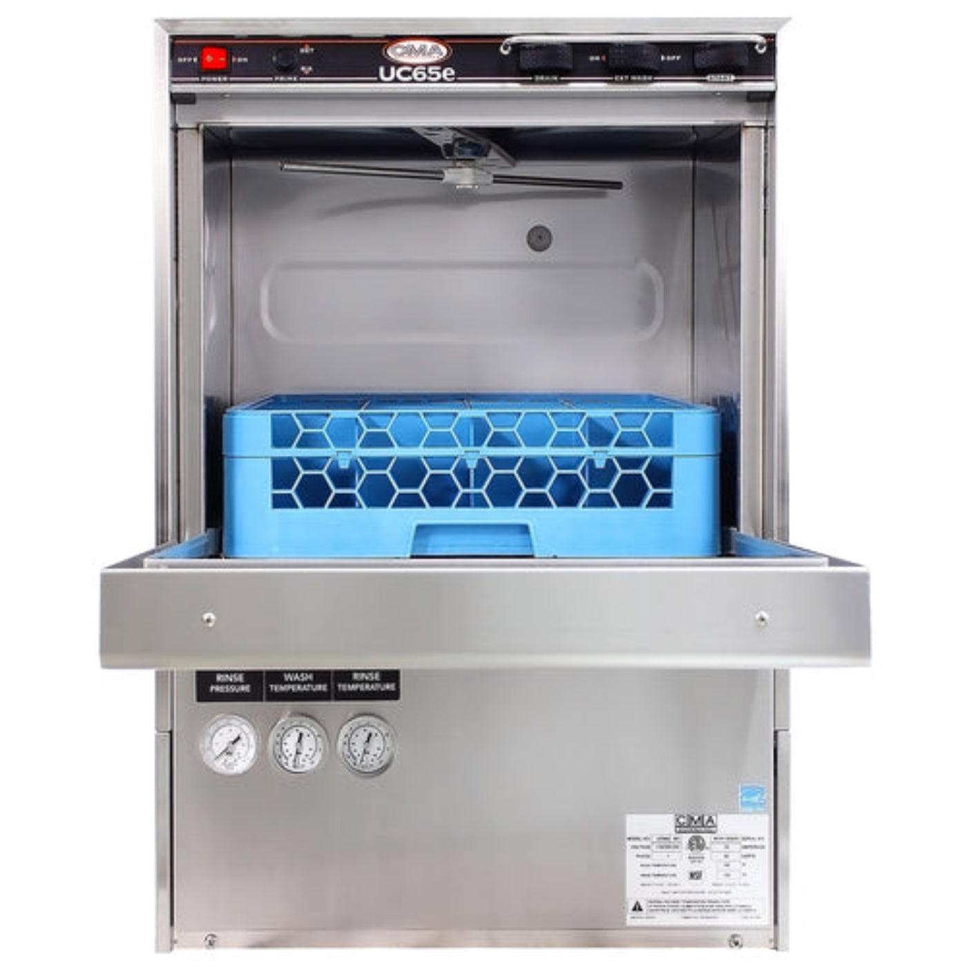 CMA Dishmachines Undercounter Dishwashers –  UC65E