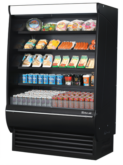 Turbo Air TOM-48DXB-SP(-A)-N Open-Air Coolers - TOM-48DXB-SP(-A)-N