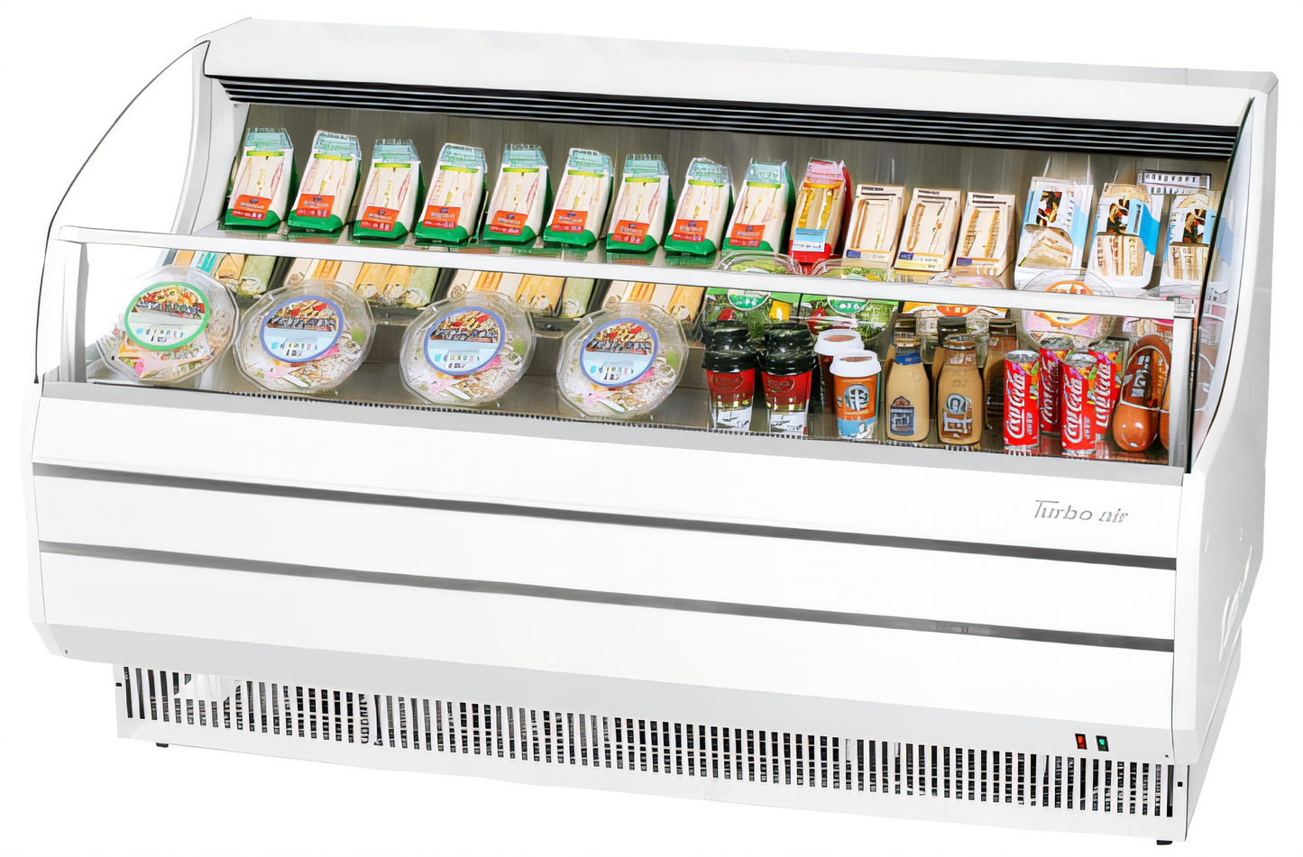 Turbo Air TOM-75SW(B)-N Open-Air Coolers - TOM-75SW(B)-N
