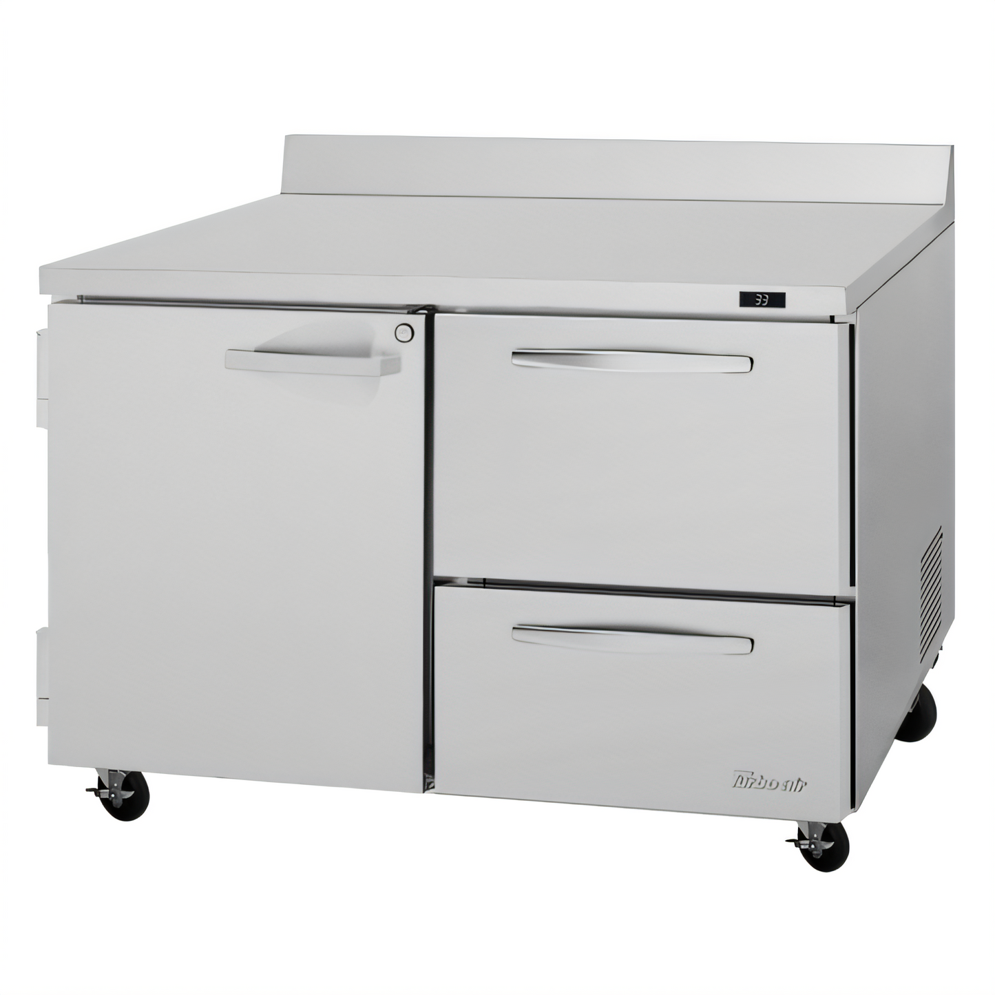 Turbo Air PWR-48-D2R(L)-N PRO Worktop Refrigerators - PWR-48-D2R(L)-N