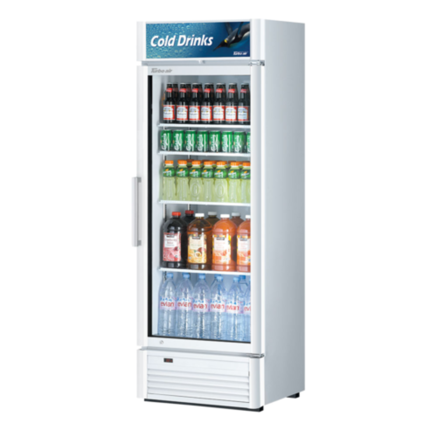 Turbo Air TGM-15SD-N6 Super Deluxe Glass Door Merchandisers - TGM-15SD-N6