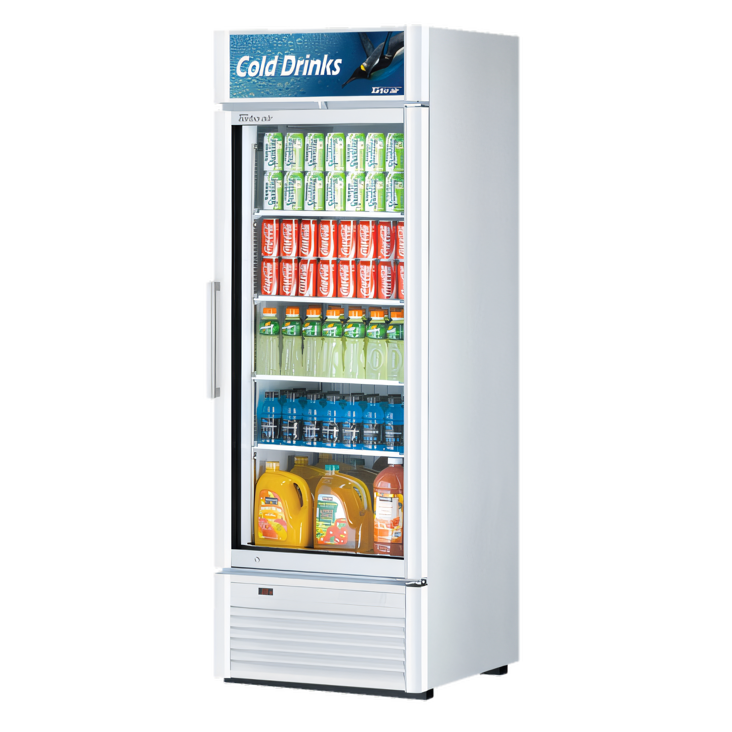 Turbo Air TGM-23SD-N6 Super Deluxe Glass Door Merchandisers - TGM-23SD-N6