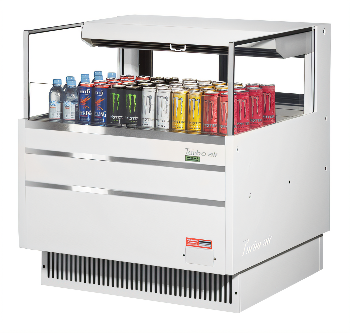 Turbo Air  Open-Air Coolers - TOM-36L-UFD-W(B)-1S-N