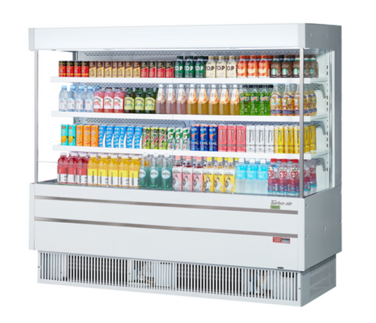 Turbo Air TOM-75MSEW(B)-N Open-Air Coolers - TOM-75MSEW(B)-N
