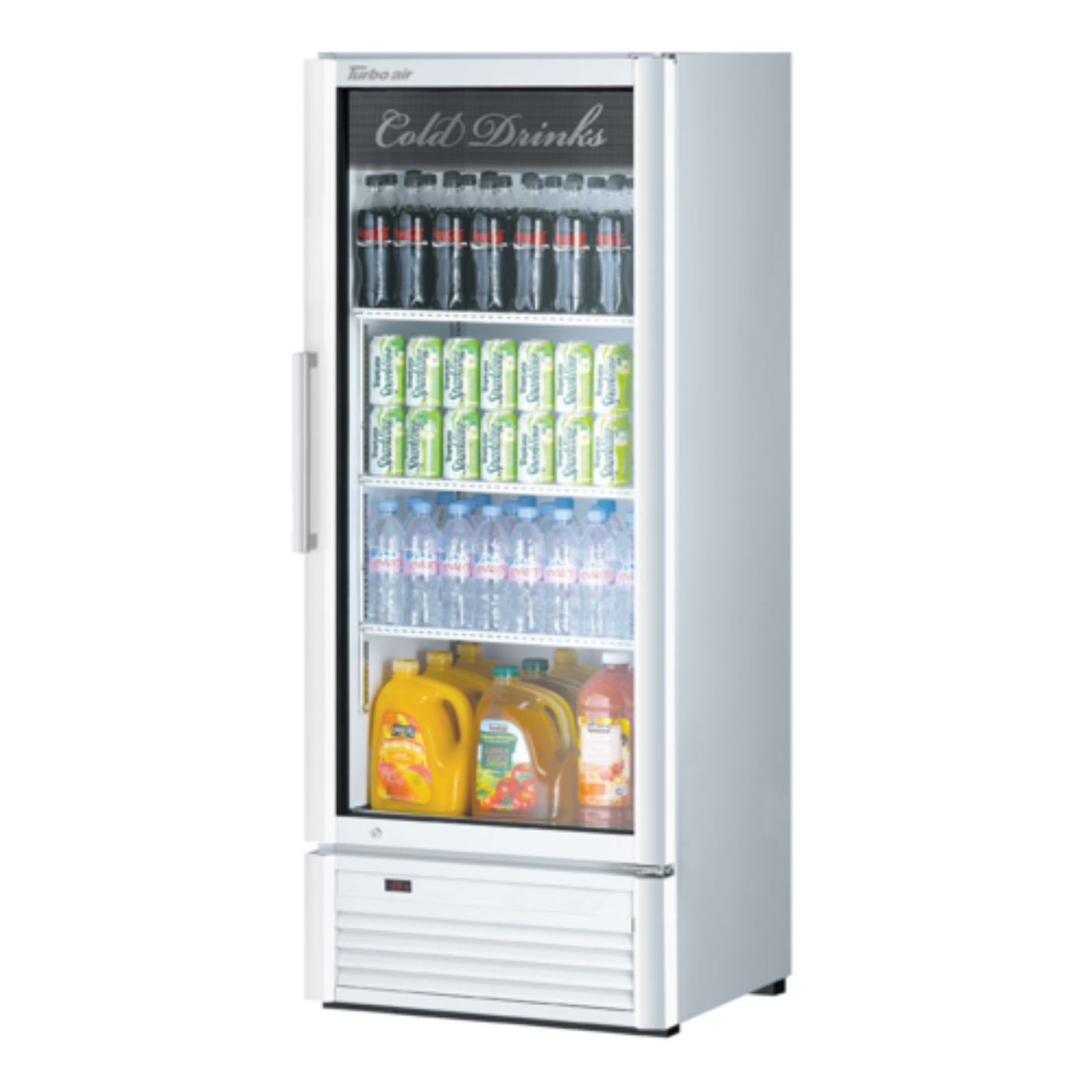 Turbo Air TGM-12SD-N6 Super Deluxe Glass Door Merchandisers - TGM-12SD-N6
