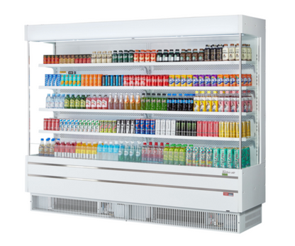 Turbo Air TOM-96SEW(B)-N Open-Air Coolers - TOM-96SEW(B)-N