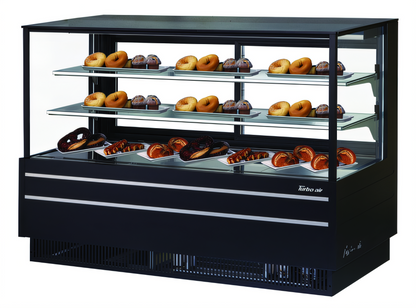 Turbo Air TCGB-72UF-DR-W(B) Pastry Display Cases