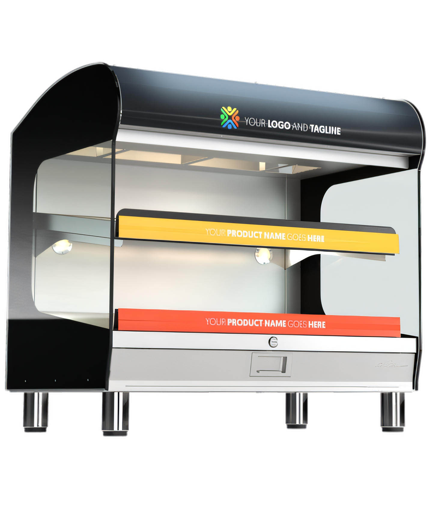 Alto-Shaam  Halo Heat Hot Food Displays - HSM-36/2S/T