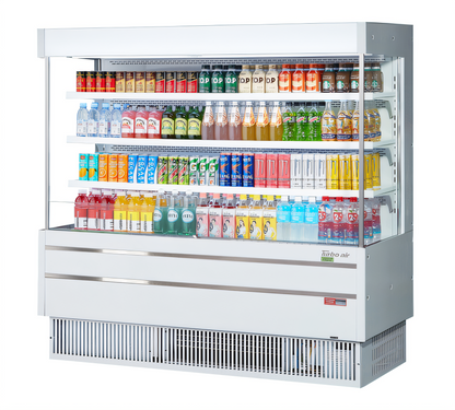 Turbo Air TOM-60MSEW(B)-N Open-Air Coolers - TOM-60MSEW(B)-N