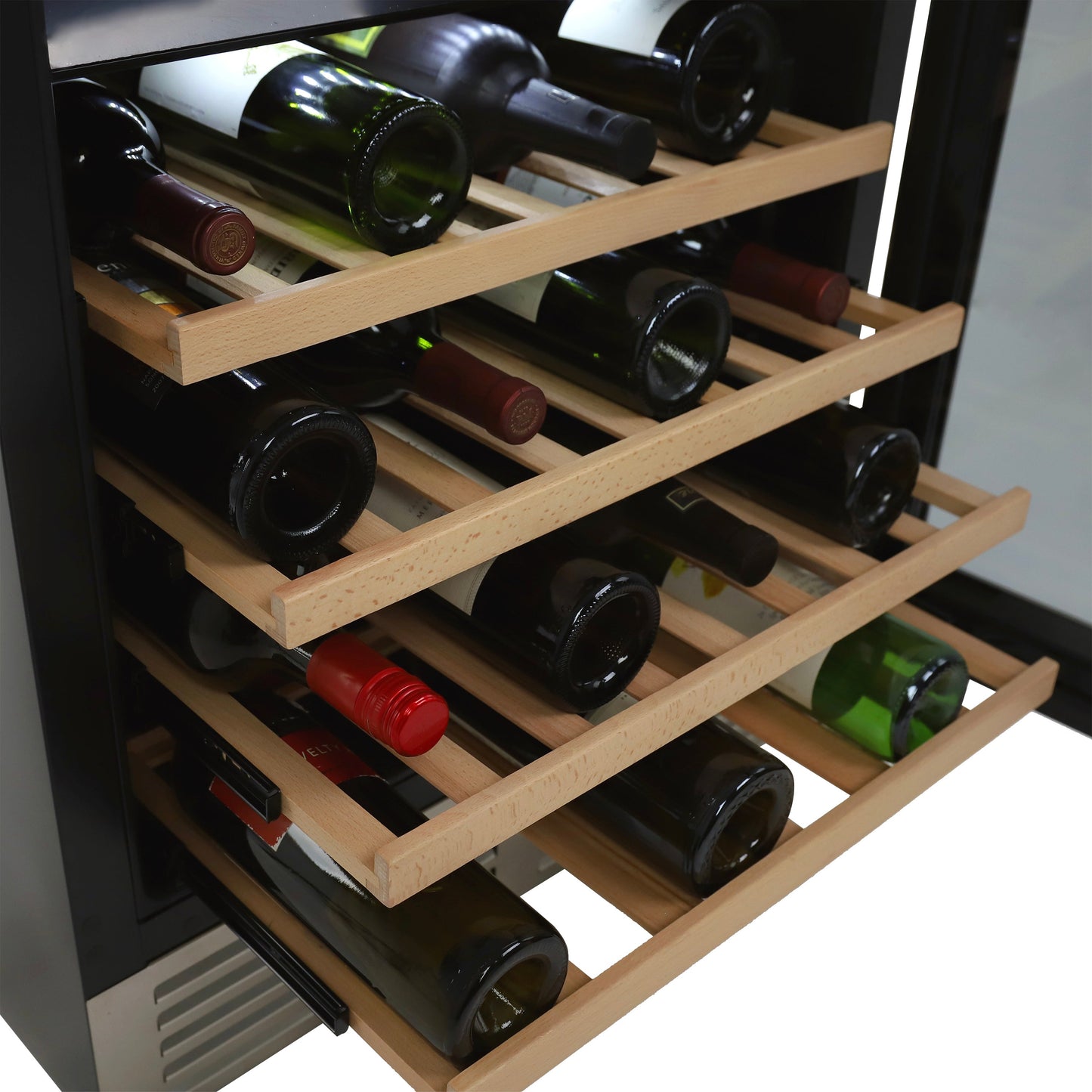 Avanti DESIGNER Series Dual-Zone Wine Cooler, 46 Bottle Capacity - WCD46DZ3S