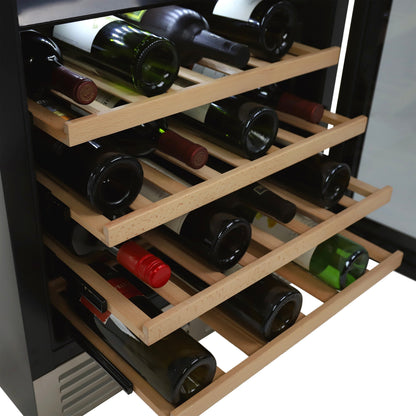 Avanti DESIGNER Series Dual-Zone Wine Cooler, 46 Bottle Capacity - WCD46DZ3S